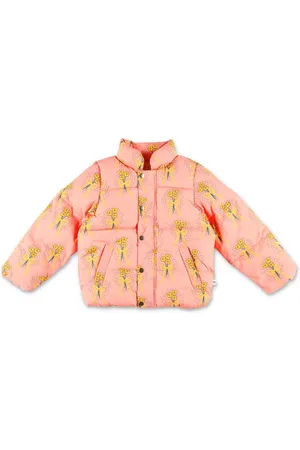 Mini Rodini Floral-print down jacket