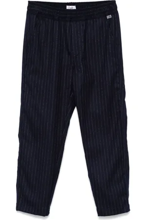 Il gufo Pinstriped trousers