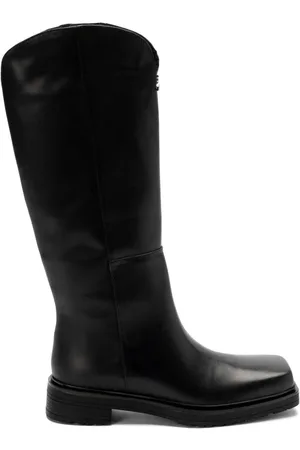 Patrizia Pepe Logo-plaque boots