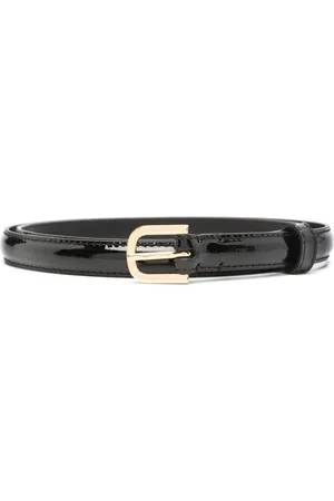 Totême Thin patent-leather belt