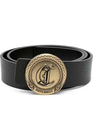 Roberto Cavalli Logo-buckle belt