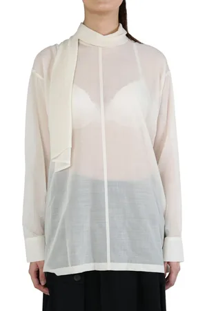 Issey Miyake Sheer blouse