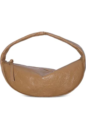 By Far Cush Sparrow leather creased shoulder bag