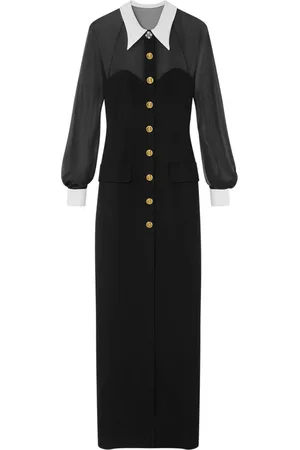 VERSACE Silk maxi dress