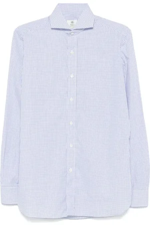 LUIGI BORRELLI NAPOLI Checked shirt