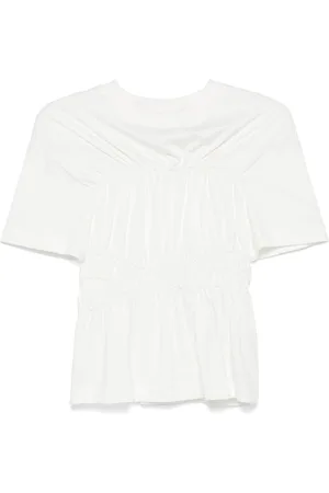 Alexander McQueen Gathered detail T-shirt