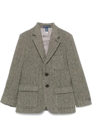 Ralph Lauren Herringbone-pattern blazer