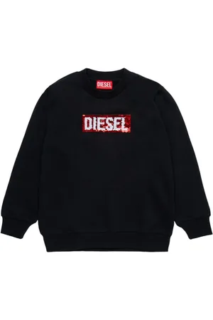 Diesel Sequin-embellished cotton sweatshirt