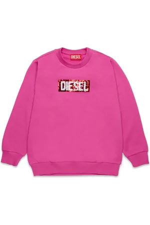 Diesel Sequin-embellished cotton sweatshirt