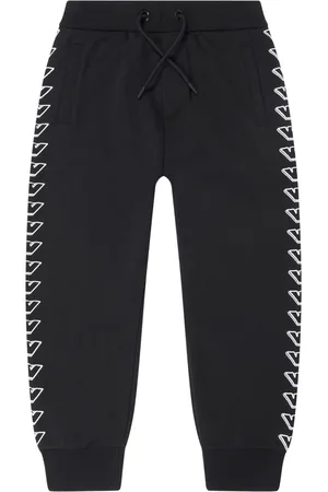 Emporio Armani Logo-print elasticated trousers