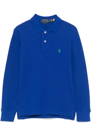 Ralph Lauren Piqué-weave polo shirt