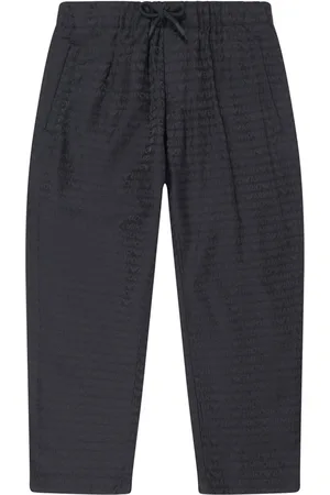 Emporio Armani Logo-print pattern trousers