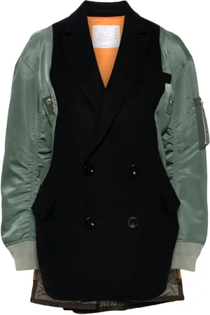 SACAI Panelled bomber jacket