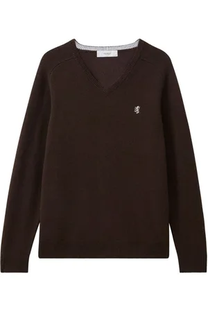 PRINGLE OF SCOTLAND Wool v-neck sweater