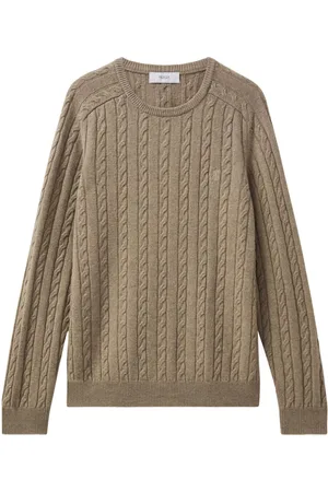PRINGLE OF SCOTLAND Cable-knit wool sweater