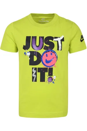 Nike Slogan-print cotton-blend t-shirt