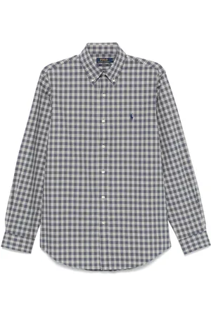 Ralph Lauren Plaid check poplin shirt