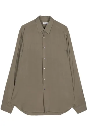 LEATHERSMITH OF LONDON Classic-collar cotton shirt