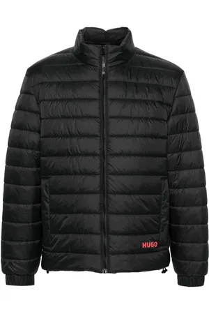 HUGO BOSS Logo-print padded jacket
