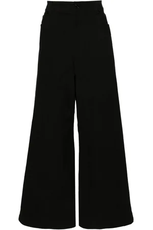 JUUN.J Waist-straps wide-leg trousers