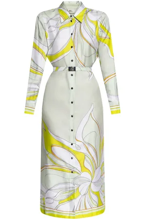 Tory Burch Printed silk shirt dress