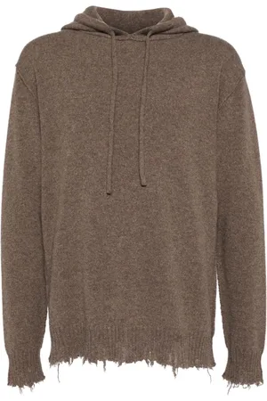 UMA WANG Cashmere hooded jumper