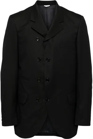 Comme des Garçons Mini checkerboard-pattern blazer