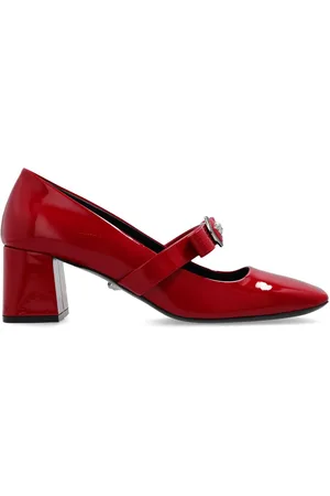 VERSACE Gianni Ribbon 55mm pumps