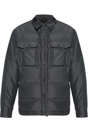 BRIONI Padded bomber jacket