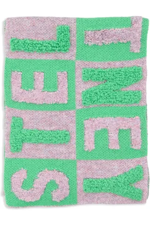 Stella McCartney Logo-jacquard scarf