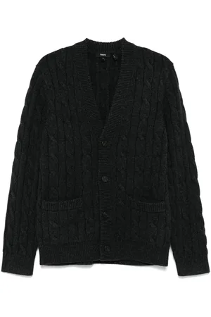 THEORY Cable-knit cardigan