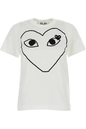 Comme des Garçons Signature heart print cotton T-shirt