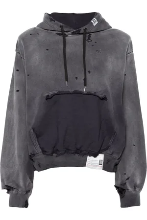 Maison Mihara Yasuhiro Distressed hoodie