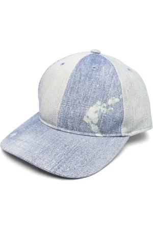 OUR LEGACY Denim-print cap
