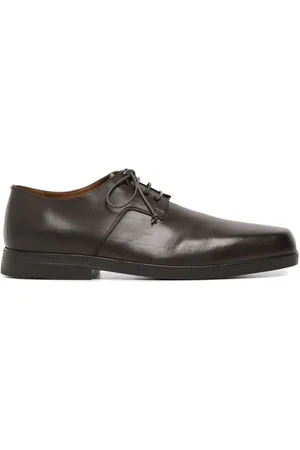 MARSÈLL Square-toe leather derby shoes