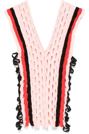 Sinéad O’Dwyer Squiggle knitted top