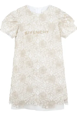 Givenchy Embroidered-logo dress