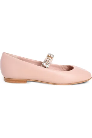 Casadei Crystal-embellished ballerina shoes