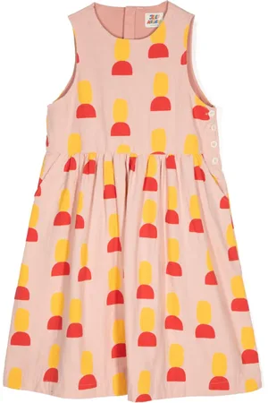 Jelly Mallow Polka-dots sleeveless dress