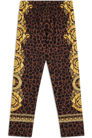 VERSACE Wild Barocco-print leggings