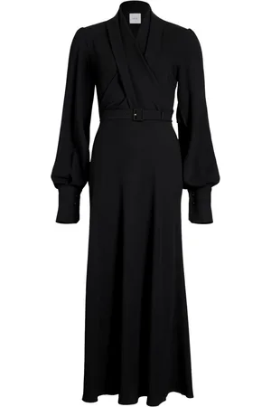 Patou Wrap-bodice maxi dress