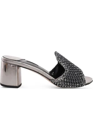 LE SILLA Gilda crystal-embellished sandals