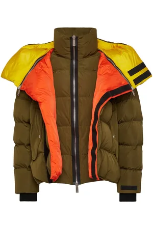 Dsquared2 Layered quilted jacket