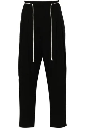 Mordecai Pleated drawstring trousers