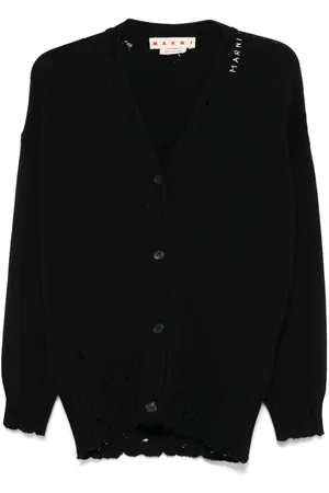 Marni Dishevelled cotton cardigan
