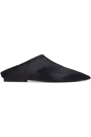 MARSÈLL Pointed-toe calf-hair mules