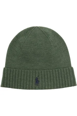 Ralph Lauren Polo Poly-embroidered beanie