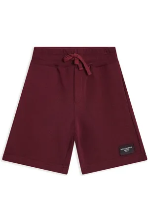 Dolce & Gabbana Logo-appliqué track shorts