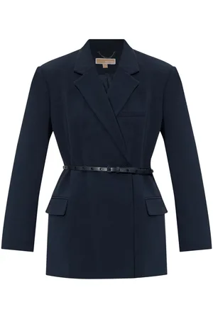 Michael Kors Double-breasted crepe blazer