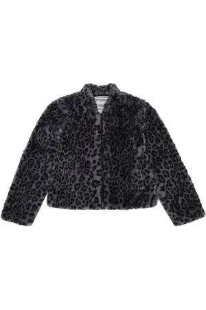 Zadig & Voltaire Leopard print faux fur jacket